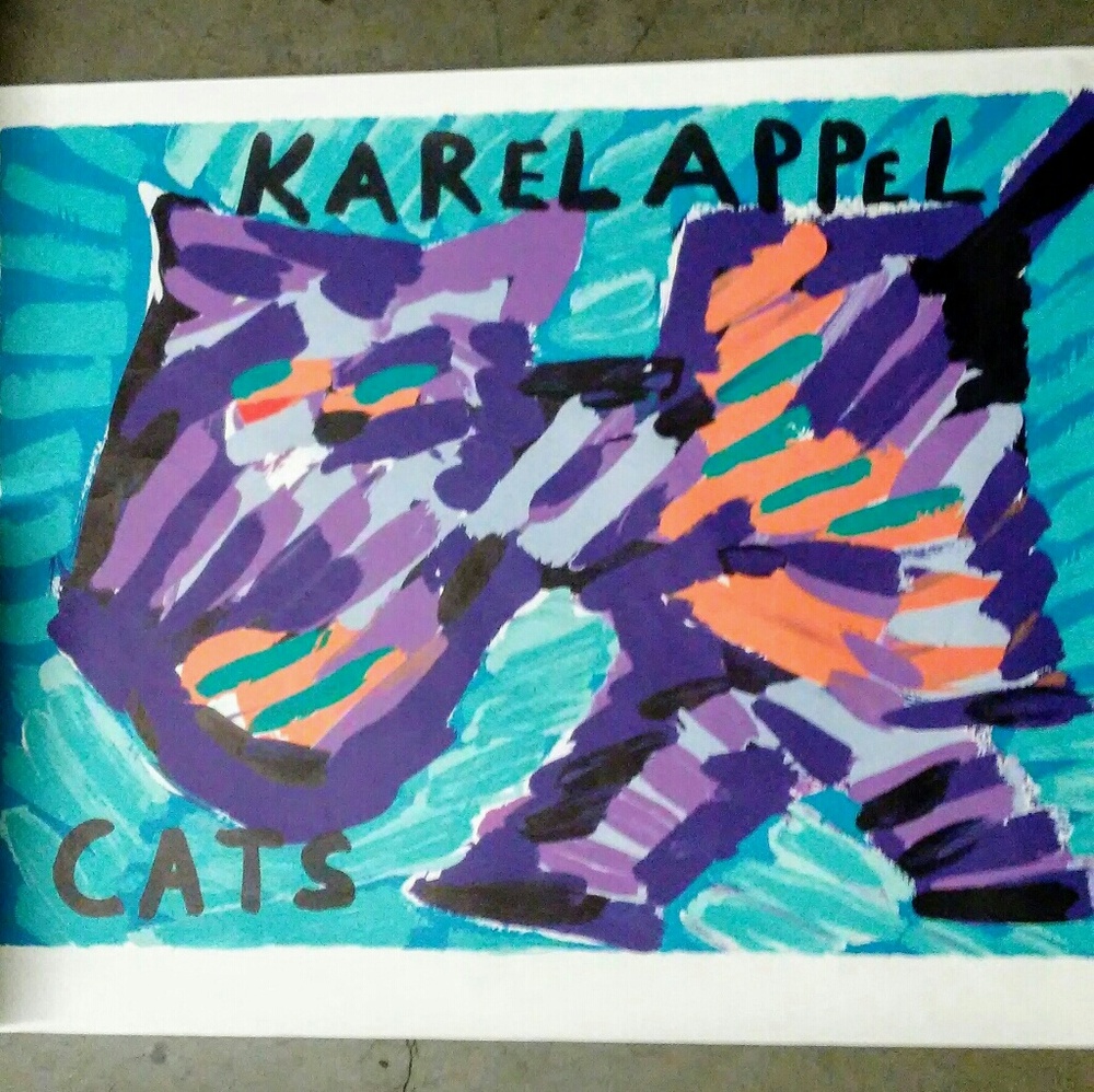 Vintage Karel Appel lithograph
